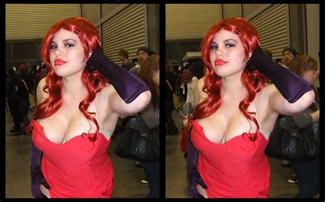 Jessica Rabbit In 3d Cross Eyed Viewing Method No Glasse… Flickr