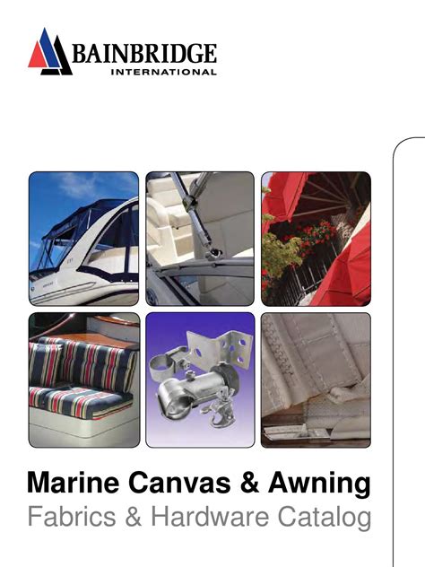 Marine Canvas And Awning By Bainbridge International Issuu