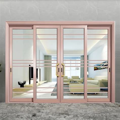 Modern Hotel Villa Glass Doors Patio Exterior Double Glazing Glass