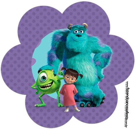 Flor Monstros SA Fazendo A Nossa Festa Monsters Inc Monsters Inc