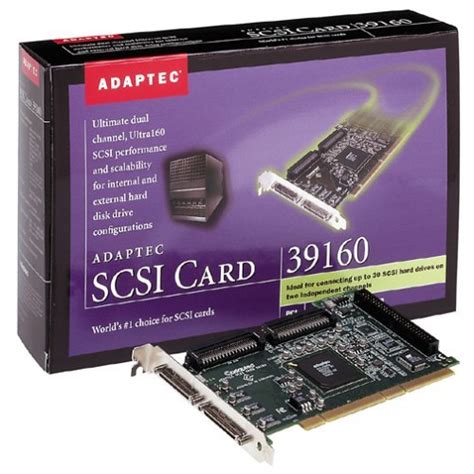 Adaptec 1822300-R 39160 Ultra160 SCSI Controller Card Kit