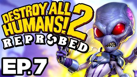 ANAL PROBE ALBION LONDON IVAN ORANCHOV BOSS BATTLE Destroy All Humans 2 Reprobed