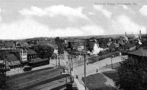 Lansdale Aerial View At RR 1 Vintage Photos Of Lansdale P Flickr