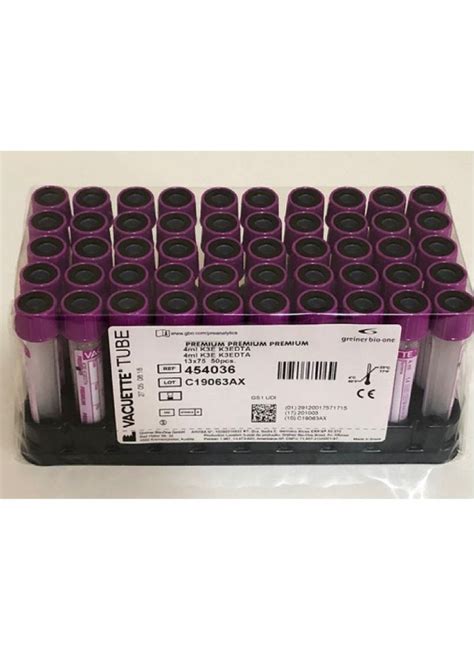 AGAR tudo para seu Laboratório Tubo Vácuo Edta K3 Plástico 4 0 Ml