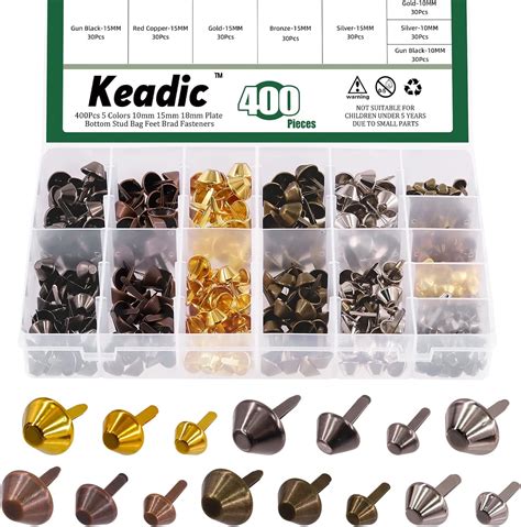 Amazon Keadic Pcs Metal Plate Bottom Stud Bag