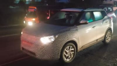 Mahindra Mahindra XUV 400 Spied Testing Ahead Of Its Launch Times Of