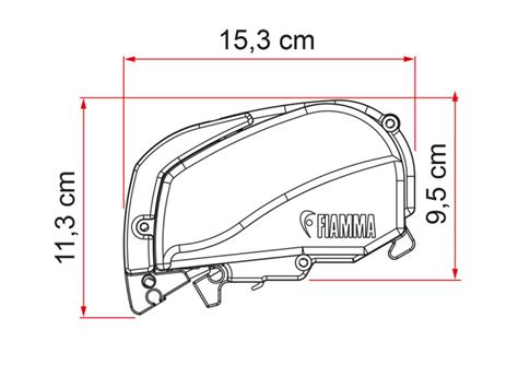 Fiamma F80s Ducato 370 Deep Black Royal Grey Voor Uw Camper Of