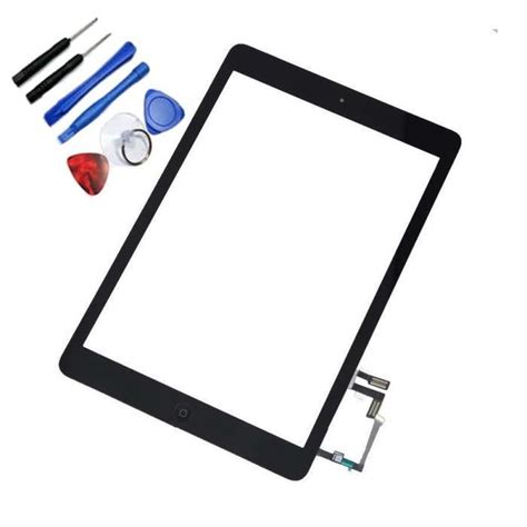 Vitre Tactile Noir Ipad Air Ipad A Wifi Bouton Nappe Home