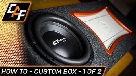 How To Custom 10 Subwoofer Box Part 1 Of 2 Caraudiofabrication Youtube