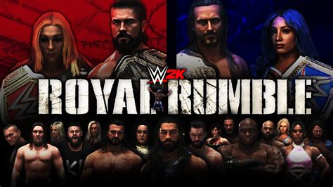 WWE 2K Universe Mode Season 5 Royal Rumble PLE Highlights YouTube