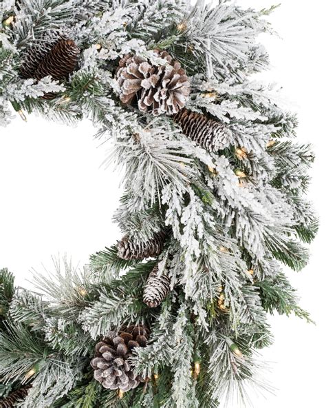 Outdoor Frosted Evergreen Foliage Balsam Hill Artificial Christmas