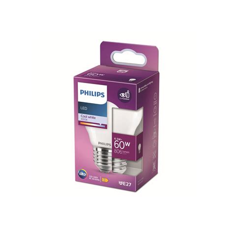 Philips Classic LED Bulb E27 P45 6 5 W Matt 4000K Lights Ie