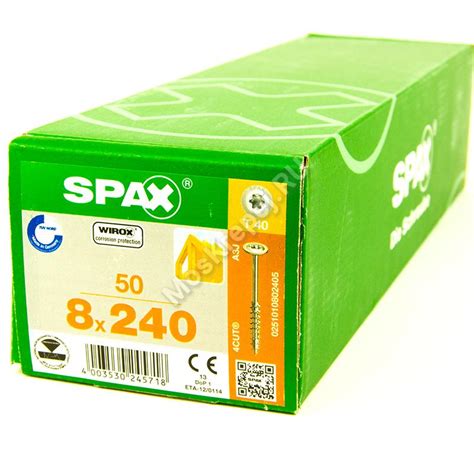 Конструкционные саморезы SPAX 8x240 купить Спакс 8х240 по оптовой цене ...