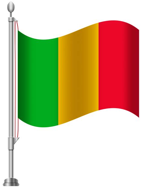 Mali Flag PNG Clip Art