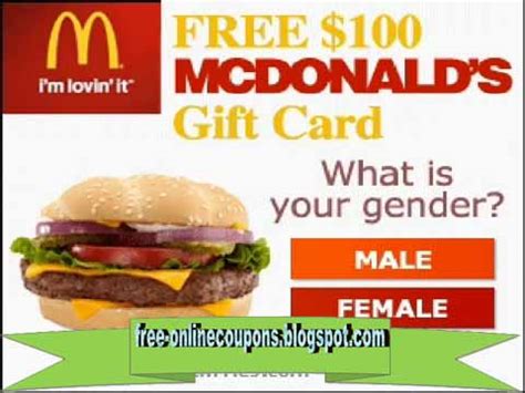 Printable Coupons 2023: Mcdonalds Coupons