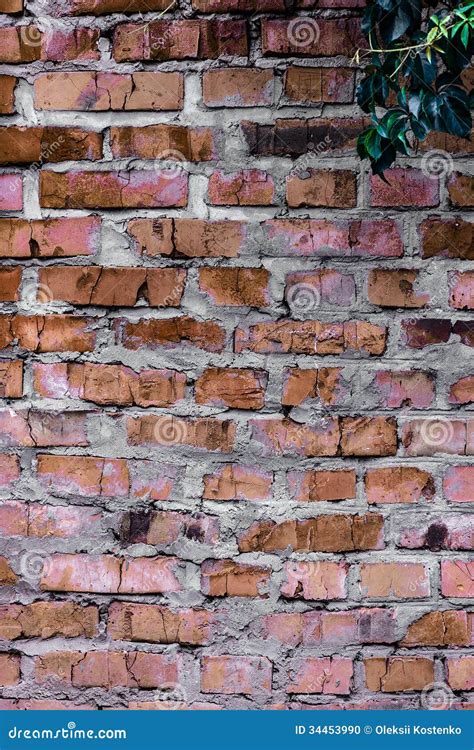 Beschaffenheit Und Hintergrund Backsteinmauer Stockfoto Bild Von