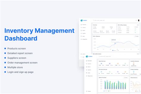 Inventory Management Dashboard Figma