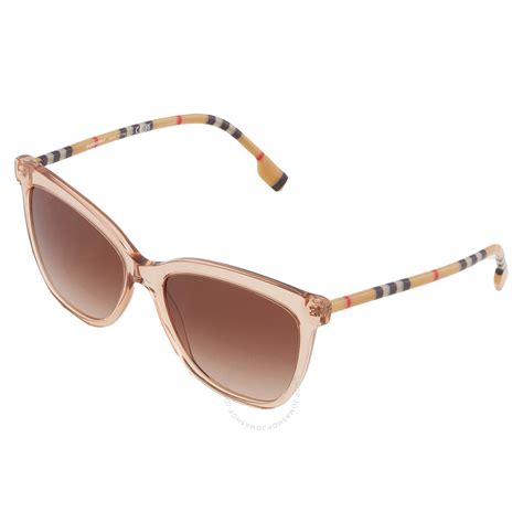 Burberry Clare Brown Gradient Butterfly Ladies Sunglasses Be4308 400613 56 8056597913737