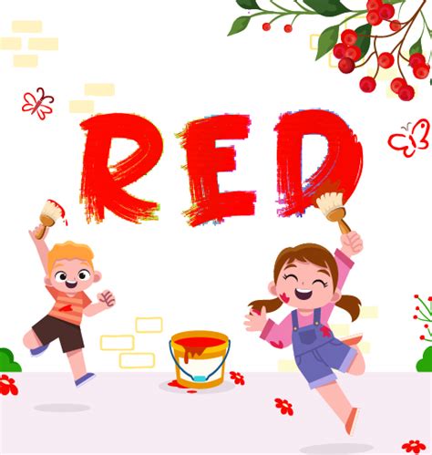 Unlock Your Inner Artist With These Red Colour Activities!