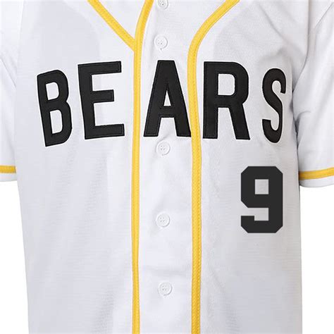 Alfred Ogilvie Bad News Bears Jersey 9 Chicos Bail Bonds