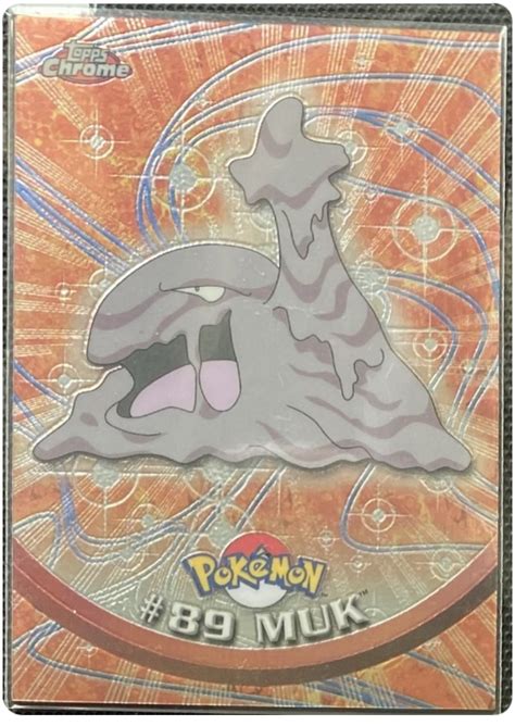 Muk Topps Series 2 89 Pokemon Card