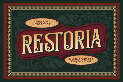 Restoria font | free download for WEB