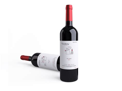 Wine label/Этикетка для вина :: Behance