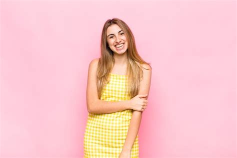 Premium Photo Blonde Woman Laughing