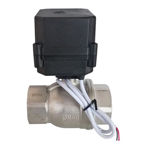 2 Inch Motorized Ball Valve DN40 DN50 Electric Valve Motorized Ball