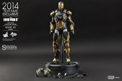 Toy Fair Exclusive Iron Man Mark XX Python Scale Figure Hot Toys Hi Def Ninja
