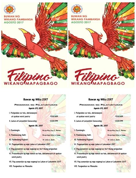 program buwan ng wika