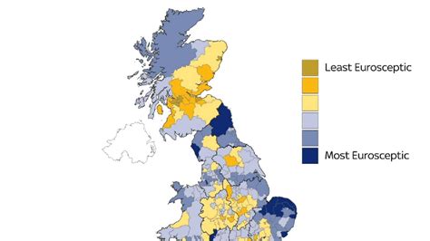 Sky's Brexit Map Reveals Most Pro-Leave Areas | UK News | Sky News