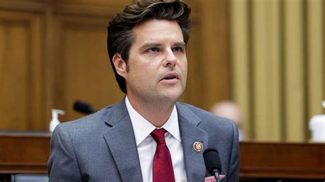 Rep Matt Gaetz Denies Sexual Relationship With Underage Girl Amid