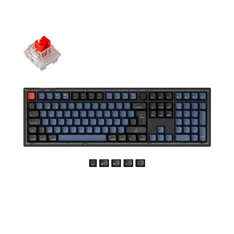Teclado Keychron V6 ISO ES RGB Hot Swappable Switch K Pro Red COOLMOD