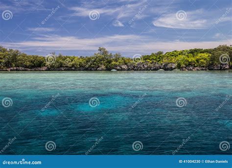 Shallow Reef And Islands Stock Photo Image Of Natural 41004230