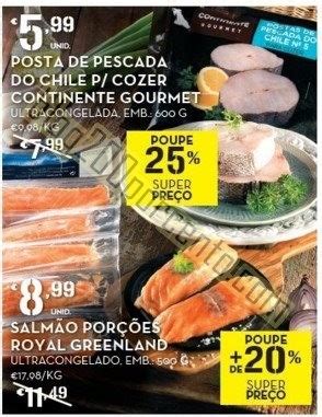 Antevisão acumulação CONTINENTE de 14 a 24 dezembro Peixe congelado