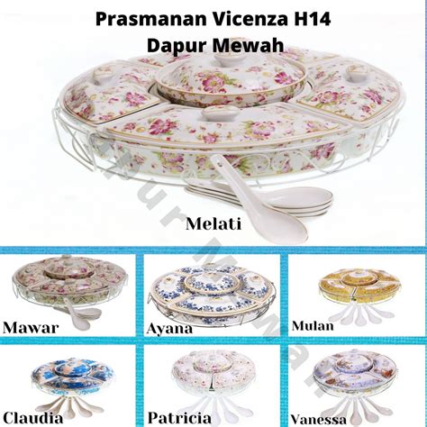 Jual Prasmanan Vicenza Original H14 Garansi Pecah 5 Buah Sendok