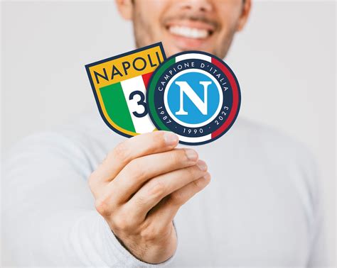 Napoli Campione Ditalia Stickers Pack Laptop Decals Gift For Napoli