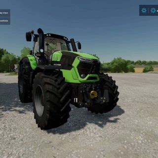 FS22 Deutz Fahr Serie 9 Ciągnik TTV v1 0 FS25 Mody FS22 Mody