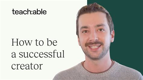 How to be a creator (the mindsets and myths) - YouTube