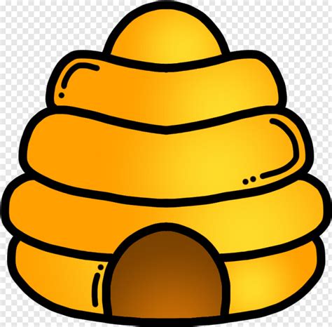 Cute Beehive Clipart