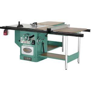 Grizzly Industrial In Hp V Cabinet Table Saw W Built In