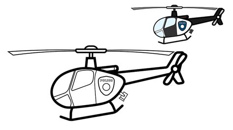 Coloriages Helicoptere Imprimer