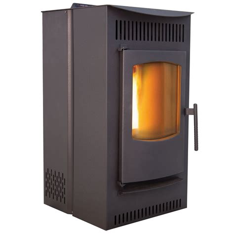 Castle 12327 Serenity Wood Pellet Stove With Smart Controller For