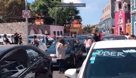 Marcha En Puebla Hoy Choferes De Uber Se Unen A Protesta Por