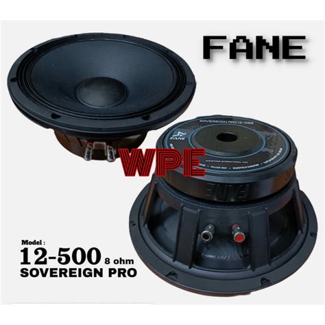 Jual Speaker Komponen Fane Sovereign Pro 12 500 12inch Original