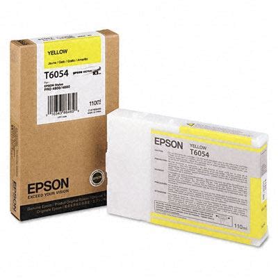 Epson Stylus Pro K Ultrachrome Ink Cartridges For Yellow