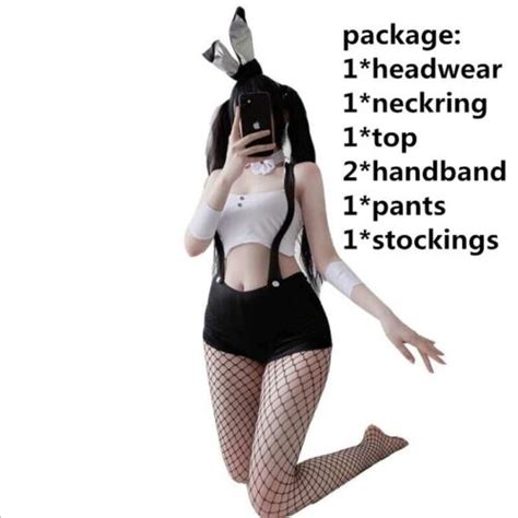 Sexy Cosplay Costume Bunny Girl Suits Lady Straps Pants Women Lingerie Clubwear Ebay