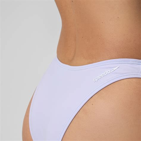 Women S FLU3NTE Scoop Bikini Bottom Lilac Speedo UK