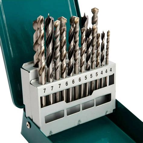 Makita D 47173 Mixed Drill Bit Set X18 Pcs Power Tool World